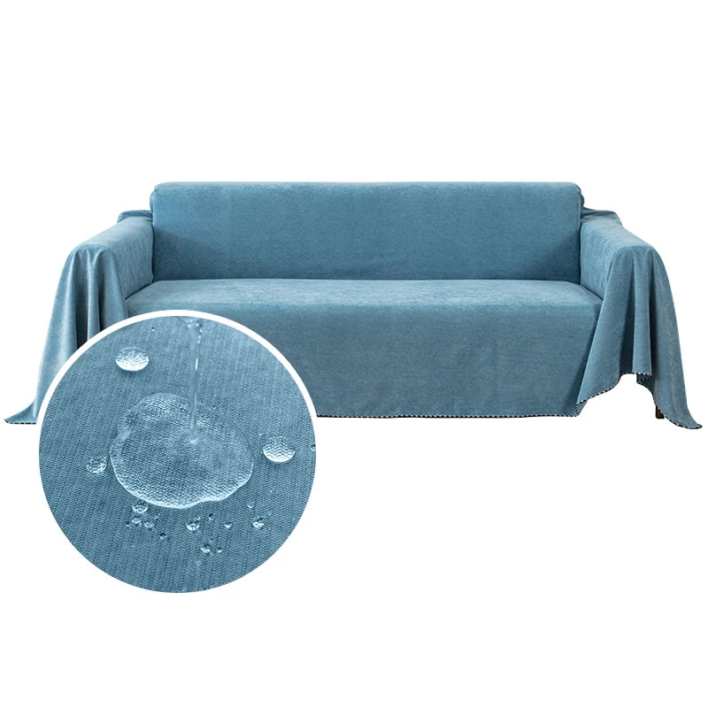 Couverture imperméable pour Canapé Bleu clair