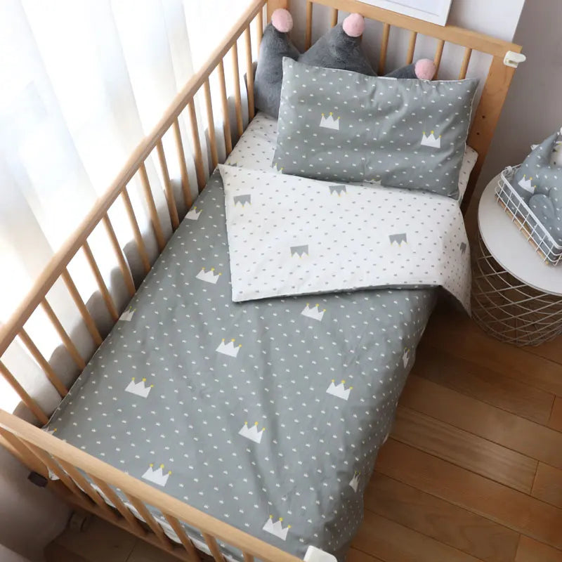 Couverture lit pour Enfant Crown