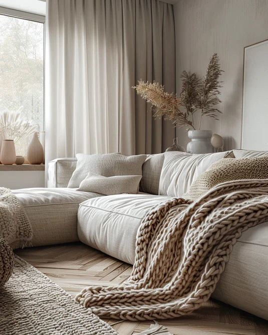 Couvertures en tricot