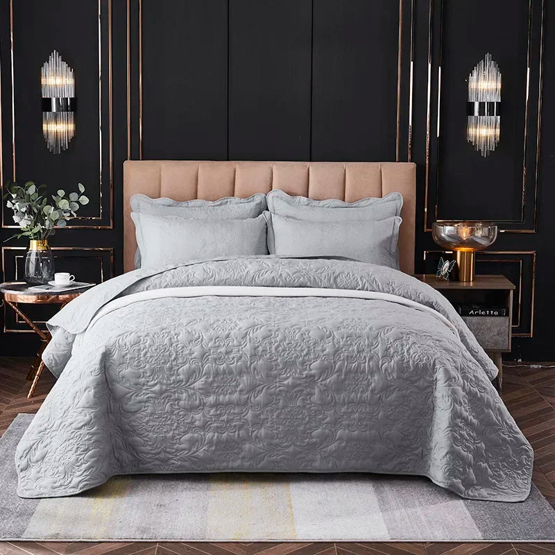 Couverture Lit pour 1 personne Gris