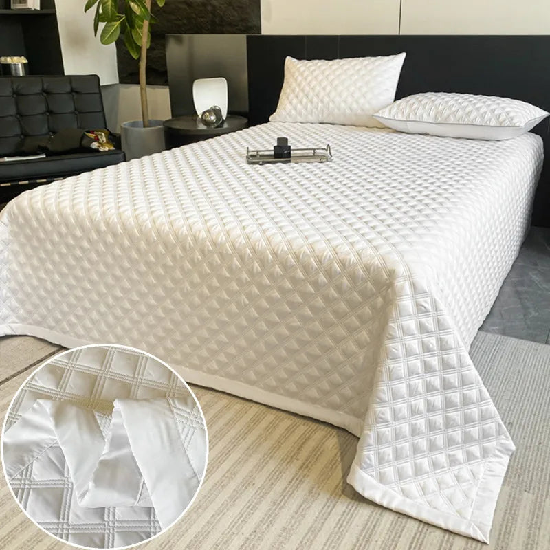 Couverture Lit pour 2 personnes Blanc