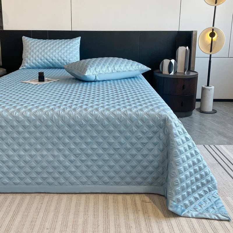 Couverture Lit pour 2 personnes Bleu