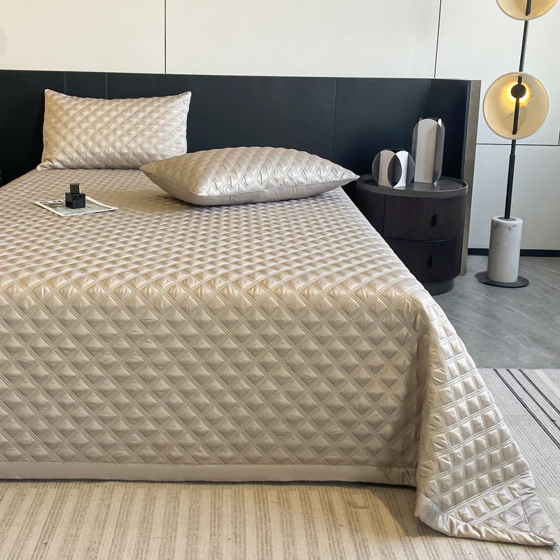 Couverture Lit pour 2 personnes Gris