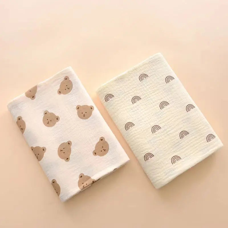 Couverture bébé en tissu ours 1