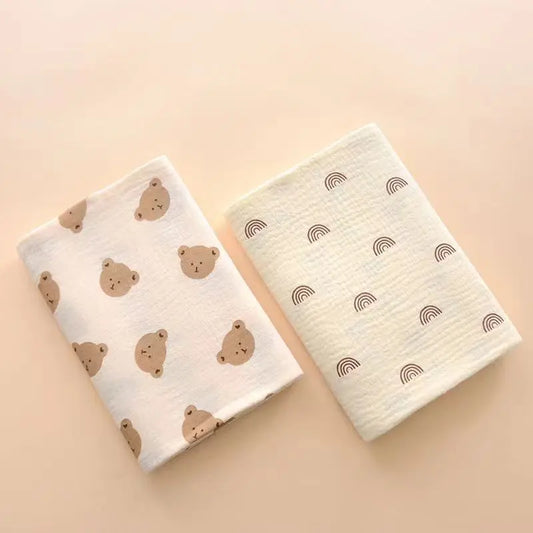 Couverture bébé en tissu ours 1