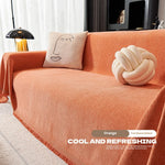 Couverture canapé avec pompon - Vignette | Cosycovers