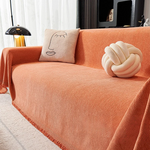 Couverture canapé avec pompon - Vignette | Cosycovers