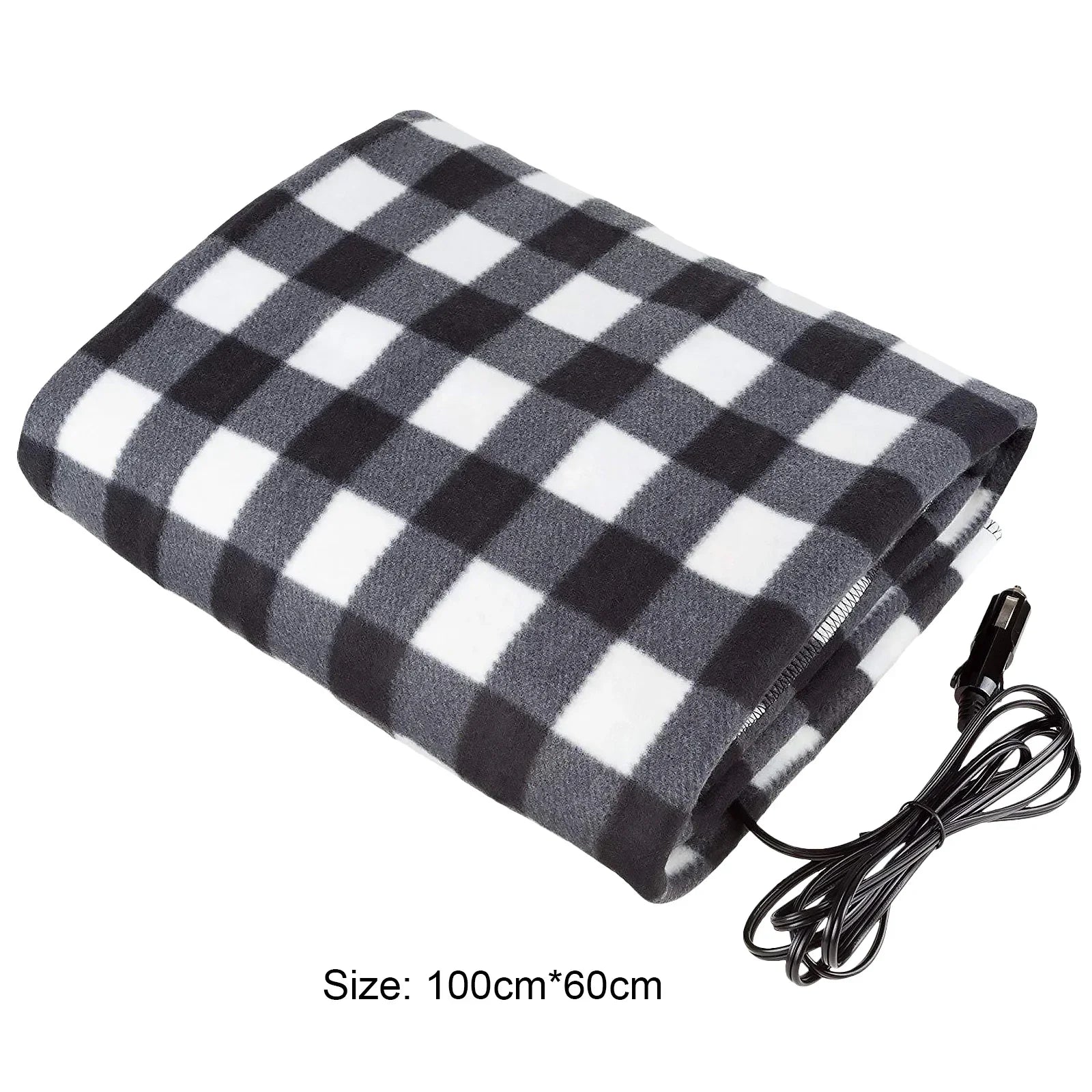 Couverture chauffante 12v noir