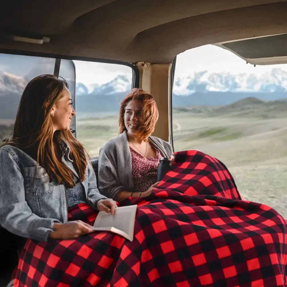 Couverture chauffante 12v rouge 3