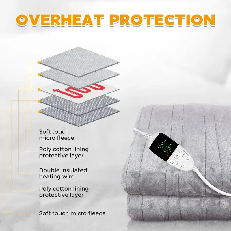 Image of Couverture chauffante 2 places 5