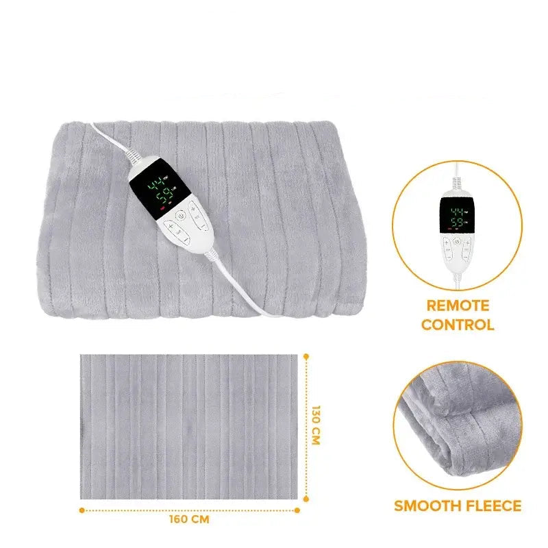 Image of Couverture chauffante 2 places cosy – sommeil chaud et confortable