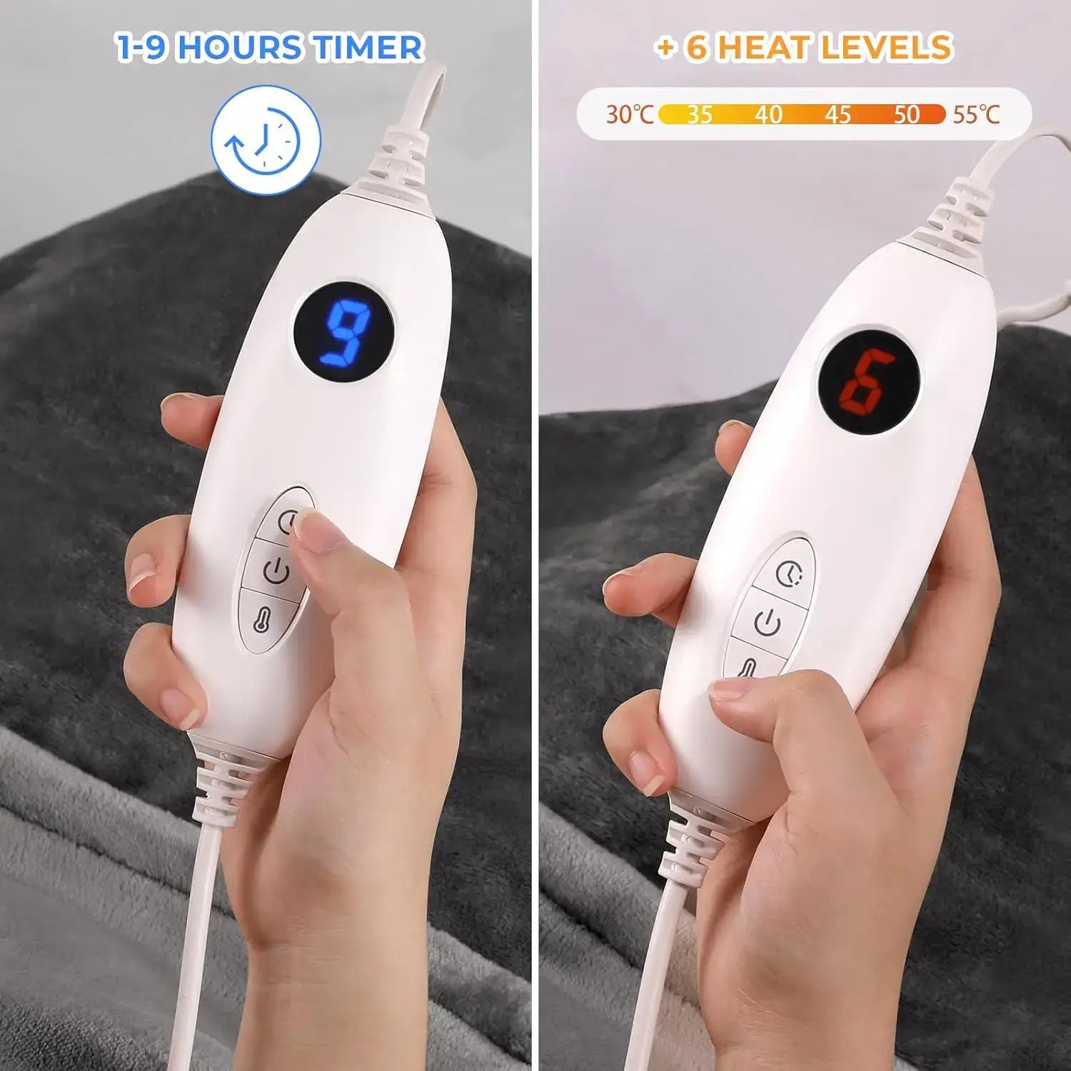 Image of Couverture chauffante lit  pour lit – confort et bien-être