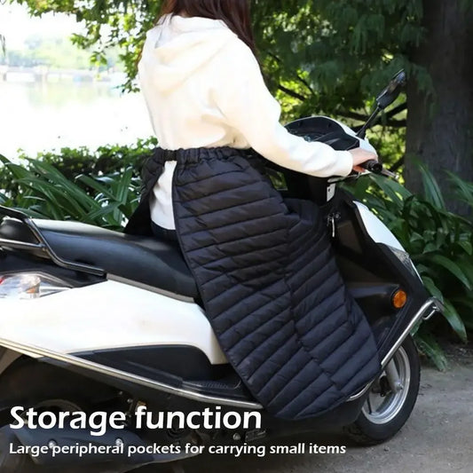 Couverture chauffante pour moto