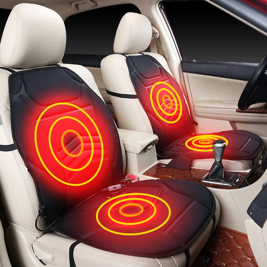 Couverture chauffante pour voiture 2 pièces