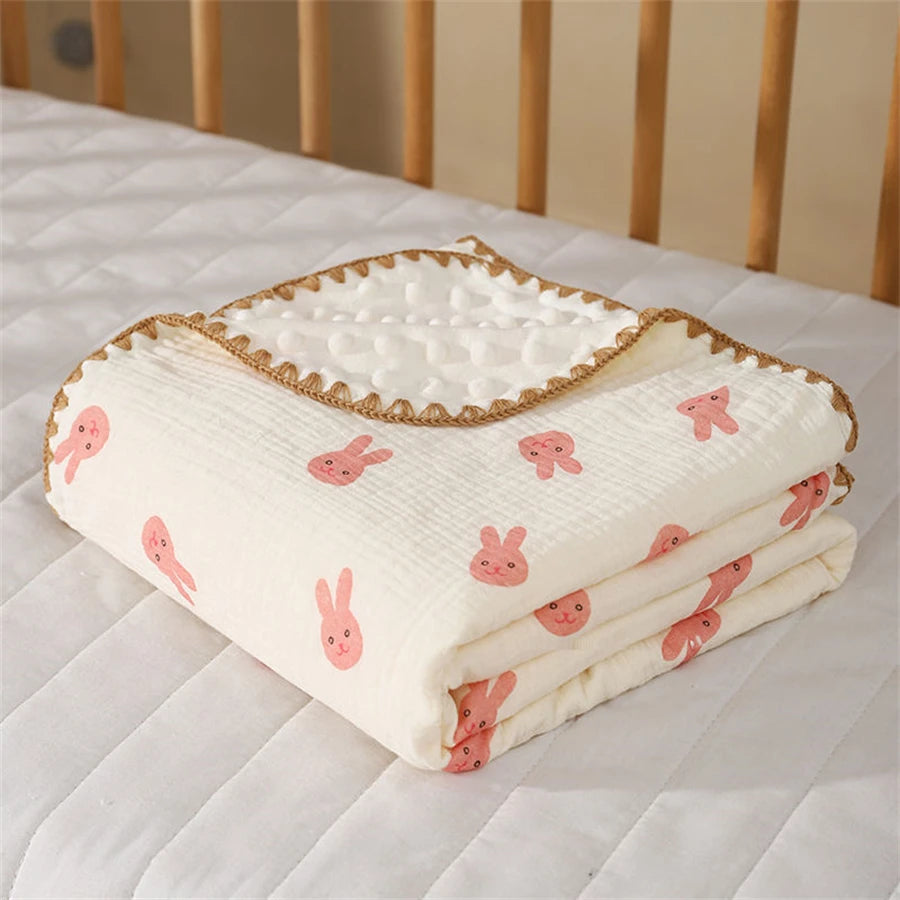 Couverture cosy pour bébé lapin