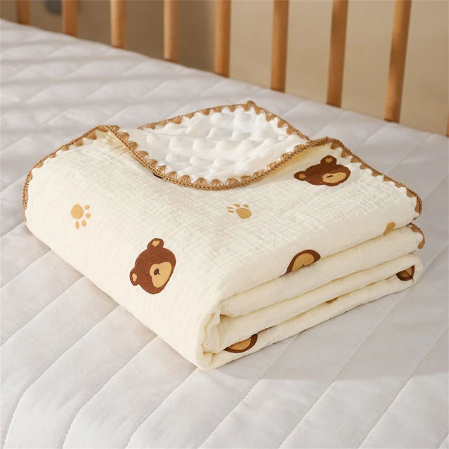 Couverture cosy pour bébé ours 1