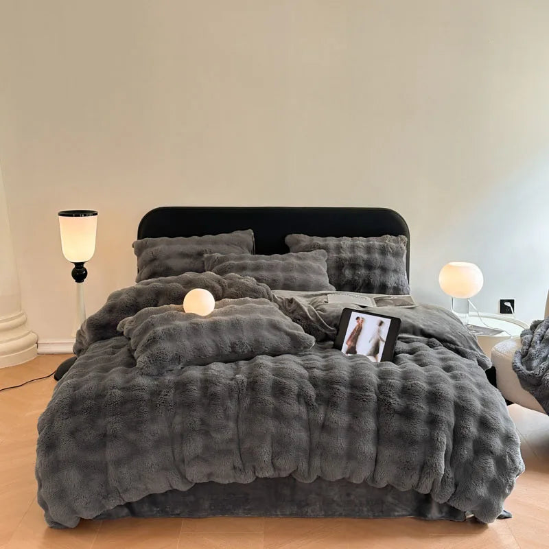Couverture de luxe Gris foncé