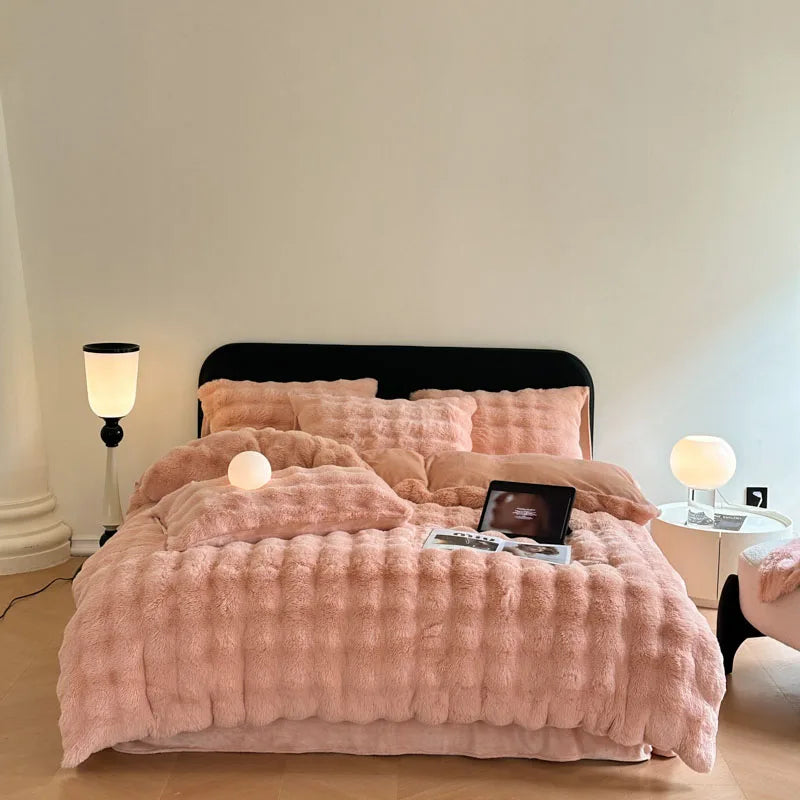 Couverture de luxe Rose