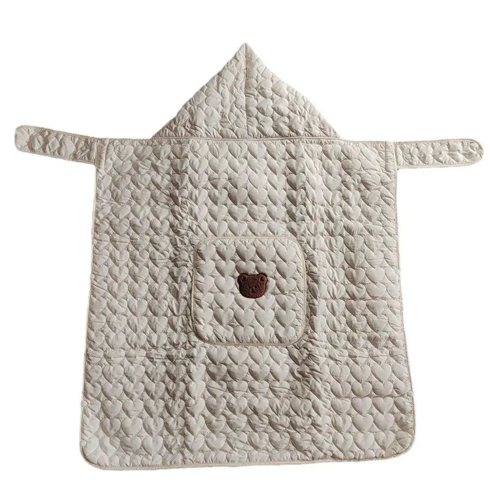 Couverture de poussette pour bébé Gris léger et confortable