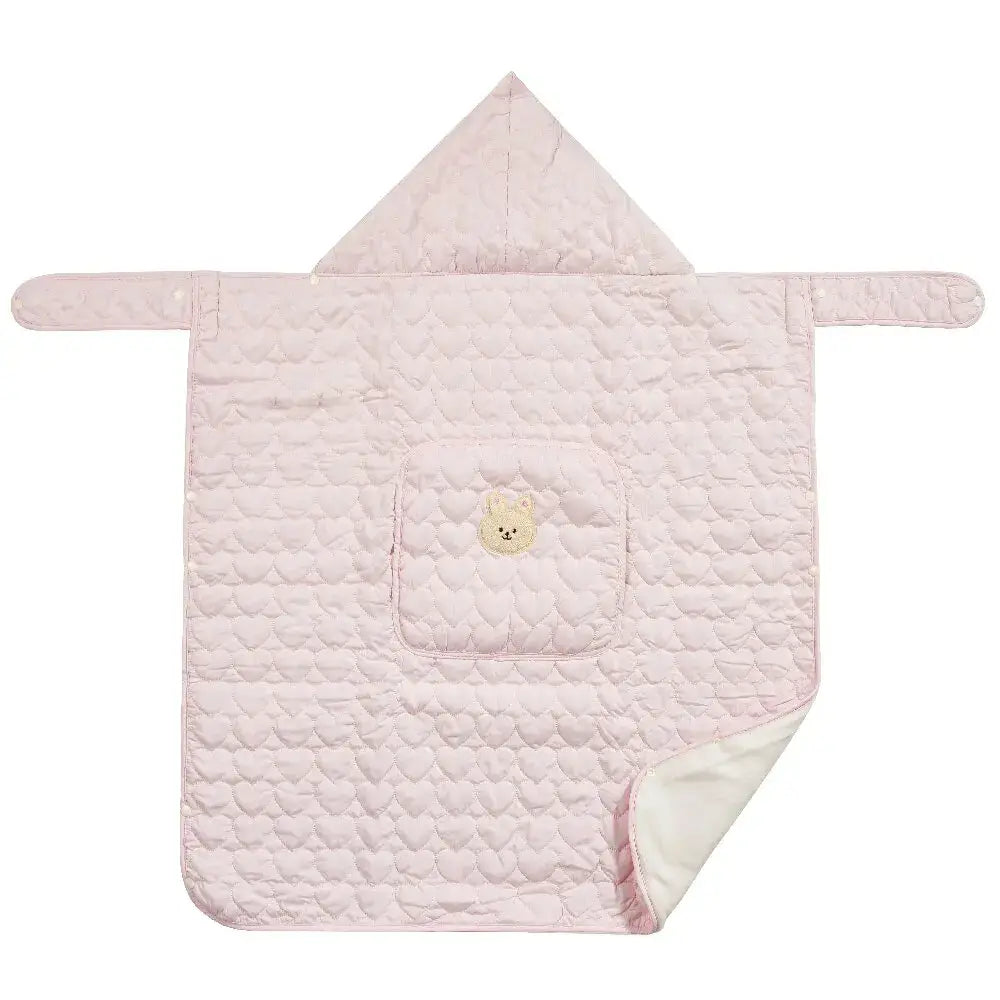 Couverture de poussette pour bébé Rose textile doux pour nourrisson