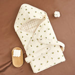 Couverture emmaillotage bébé en coton - Vignette | Cosycovers