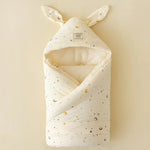 Couverture emmaillotage bébé en mousseline de coton - Vignette | Cosycovers