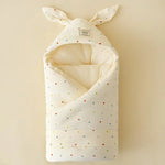 Couverture emmaillotage bébé en mousseline de coton - Vignette | Cosycovers