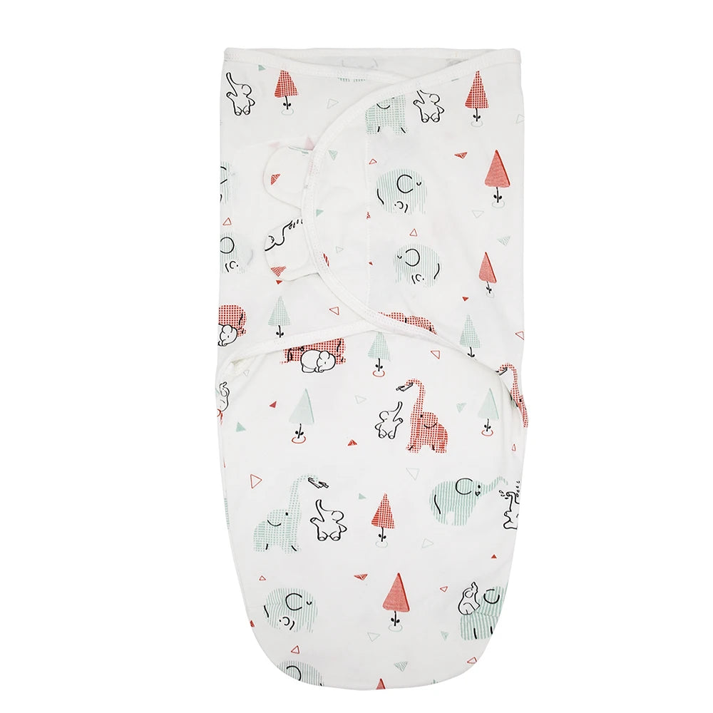 Couverture emmaillotage pour bébé rouge