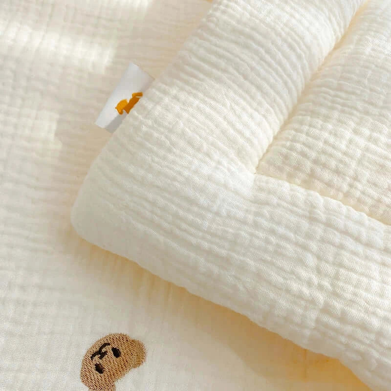 Image of Couverture en coton pour bébé -léger et confortable