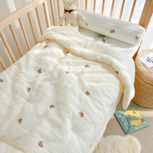 Couverture en coton pour bébé 7