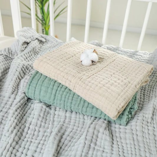 Couverture en gaze de coton pour bébé 