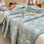 Couverture en jacquard coton - Vignette | Cosycovers