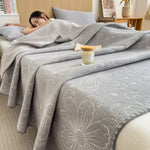 Couverture en jacquard coton - Vignette | Cosycovers