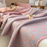 Couverture en jacquard coton - Vignette | Cosycovers