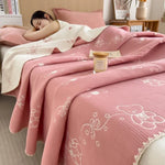 Couverture en jacquard coton - Vignette | Cosycovers