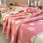 Couverture en jacquard coton - Vignette | Cosycovers