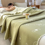 Couverture en jacquard coton - Vignette | Cosycovers