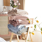 Couverture gaufrée en coton - Vignette | Cosycovers