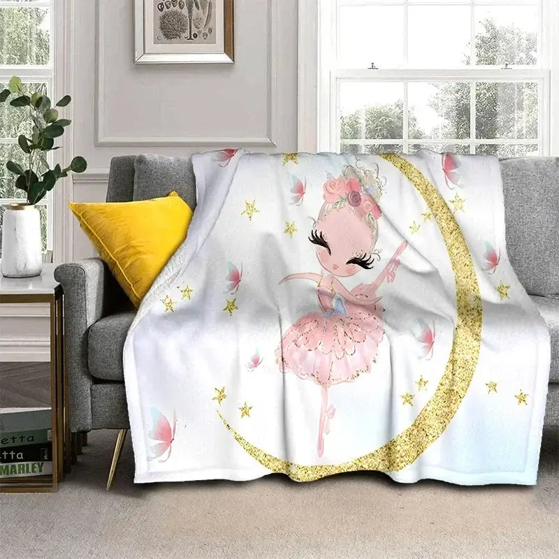 Couverture imprimée en 3D pour fille motif 4