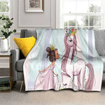 Couverture imprimée en 3D pour fille - Vignette | Cosycovers