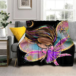 Couverture imprimée en 3D pour fille - Vignette | Cosycovers