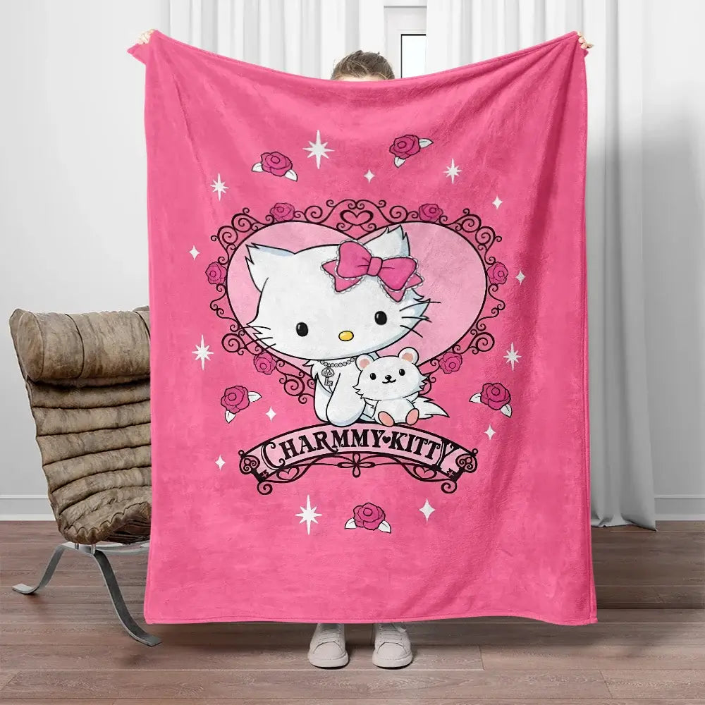 Image of Couverture imprimée pour fille 4 – cosy et sécurisante