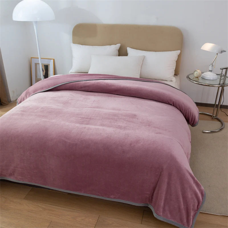Couverture lestée de luxe rouge