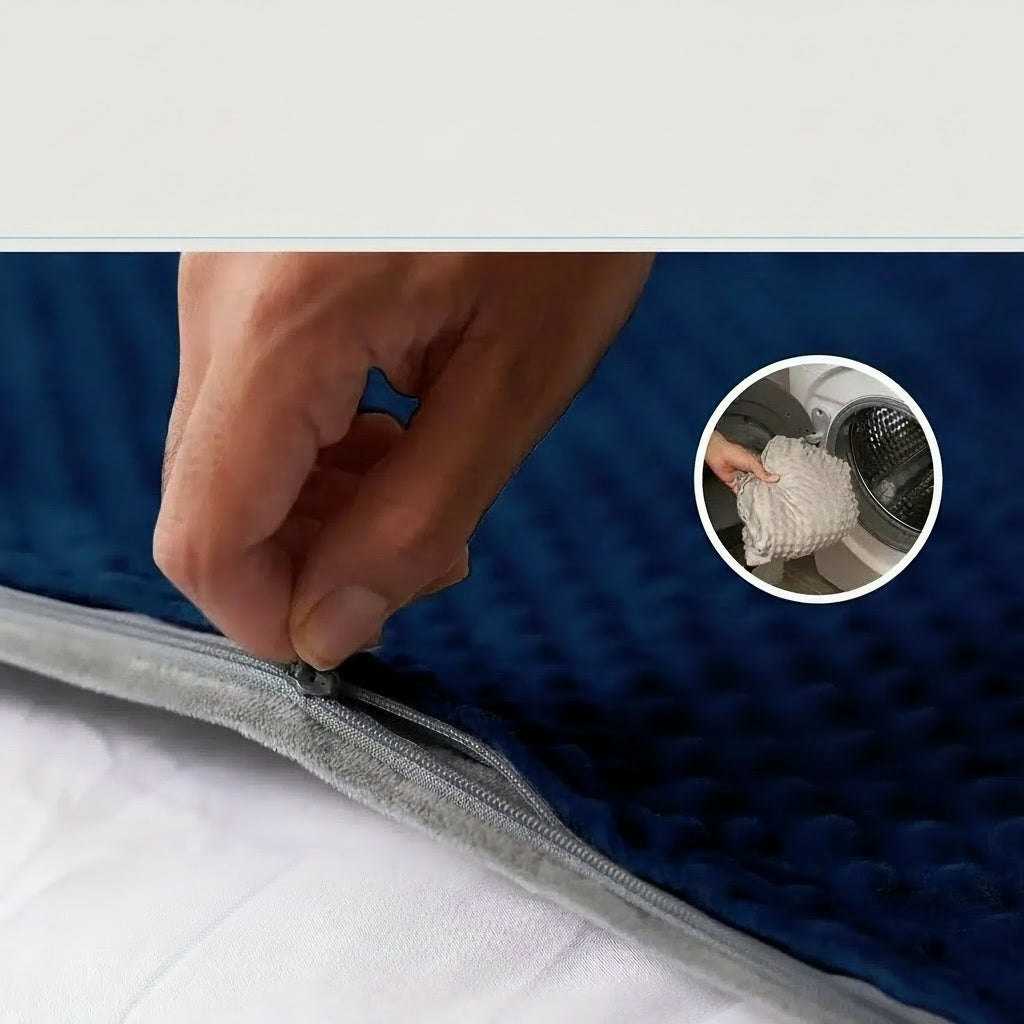 Image of Couverture lestée pour adulte haut de gamme – confort et bien-être