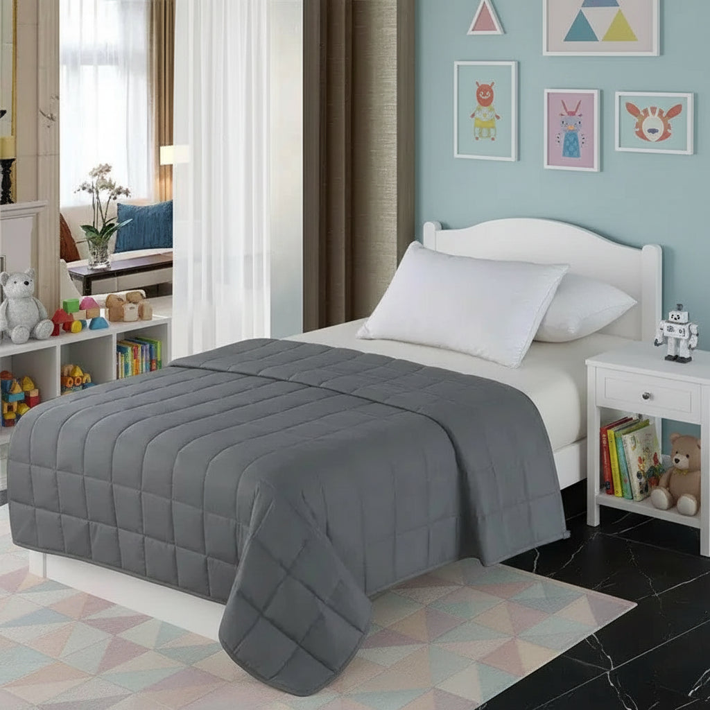 Image of Couverture lestée pour enfant-sommeil profond et apaisant