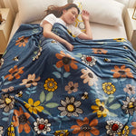 Couverture lit en Fleurs - Vignette | Cosycovers