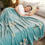 Couverture lit en Fleurs - Vignette | Cosycovers