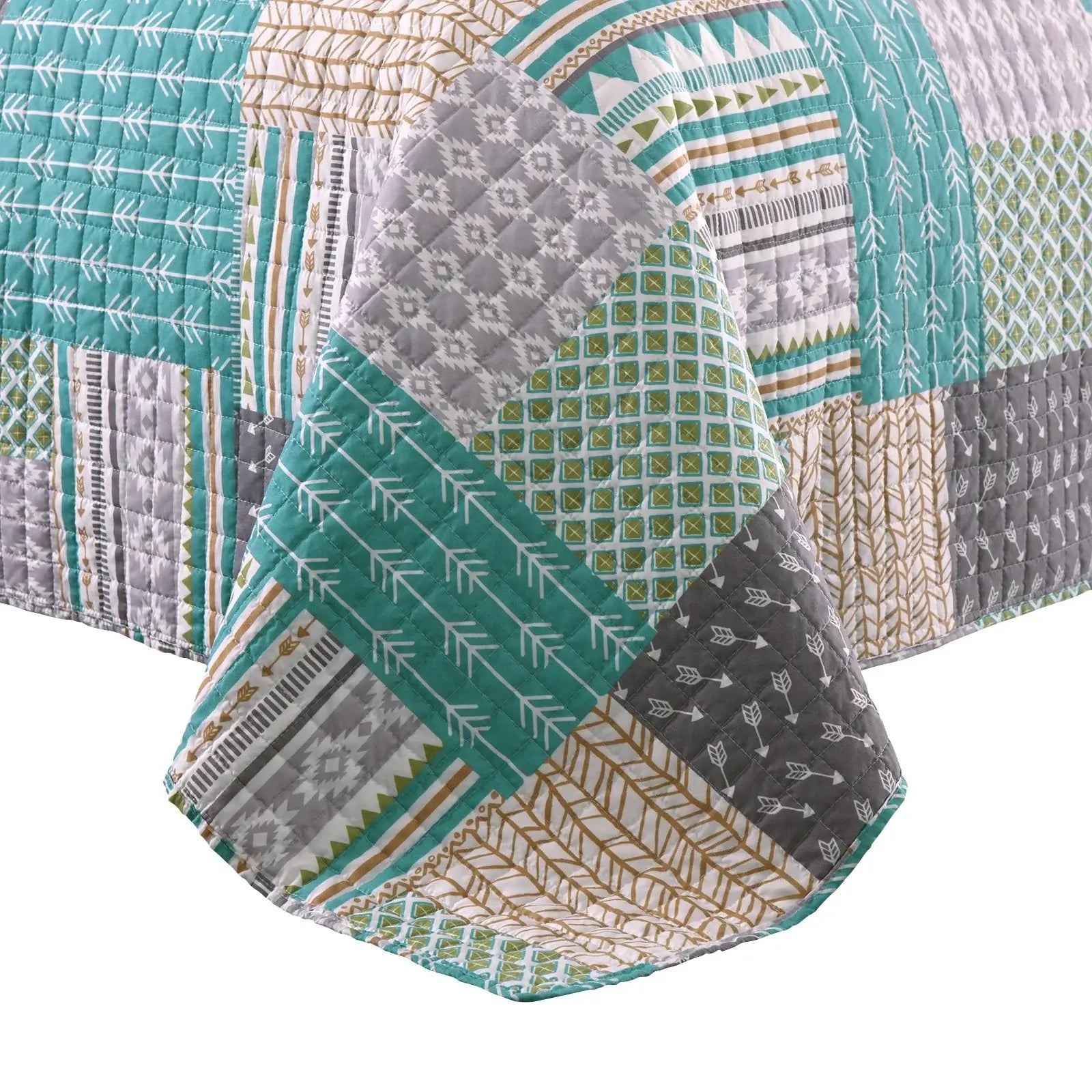 Image of Couverture lit en Patchwork 2