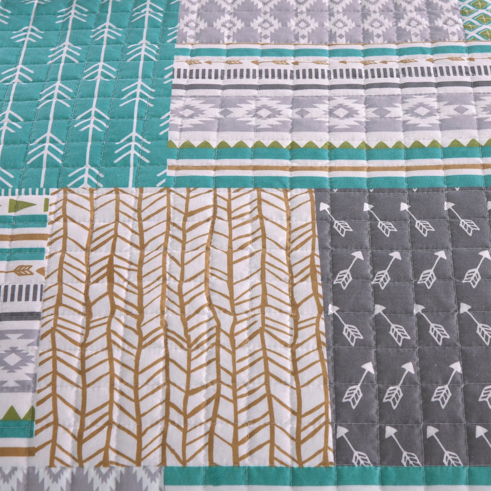 Couverture lit en Patchwork 3