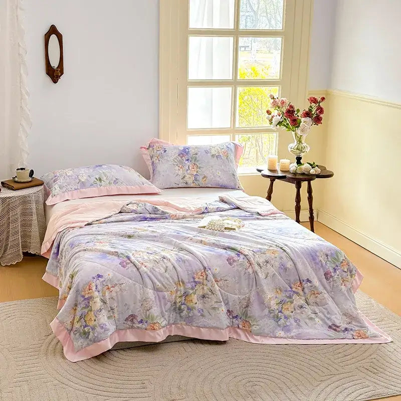 Image of Couverture lit en bambou style C